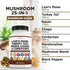 Lions Mane 3000mg 20in1 Mushroom Supplement - Turkey Tail 2000mg, Reishi 1000mg, Cordyceps, Chaga 1000mg - 3 Pack