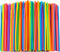 100 Pcs Colorful Flexible Plastic Bendy Straws, Disposable, 10.2" Long, 0.23'' Diameter, BPA-Free
