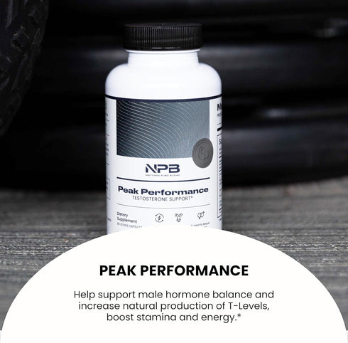 Peak Performance Prostate Health Supplement for Muscle Mass and Stamina