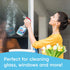 Windex with Vinegar Glass Cleaner Spray, 23 fl oz, New Packaging to Prevent Leakage and Breaking
