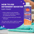Lume Laundry Stink Eraser - Detergent Booster & Sink Soak, Eliminates Body Odor in Clothes, 8 Fl Oz (2 Pack)