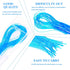 100 PCS Floss Threaders, Deep Clean Dental Floss Threader for Braces, Bridges, and Implants, Pack of 2 (Blue)