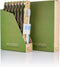 Earth Friendly Compostable Adult Manual Toothbrushes, Silver Infused Soft Bristle Toothbrush (4 Pack)