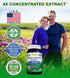 aSquared Nutrition 1000mg Milk Thistle Supplement - 200 Capsules, Max Strength 4X Concentrated Extract