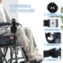 Wheelchair Cup Holder, Strap-on Walker Cup Holder Compatible with Drive Medical Nitro Rollator Walkers Cup Holder