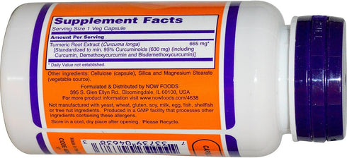 Curcumin, 60 VegiCaps, Pack of 2