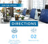 SONO Disinfecting Wipes, Alcohol-Free, Unscented, No Bleach, Medical-Grade Multi-Surface Cleaning for Home, School,