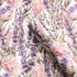 WRAPAHOLIC Scented Kraft Wrapping Paper Mini Roll 17 Inch x 16.5 Feet Lavender Floral Design with Faint Fragrance