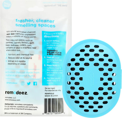 Deodorizer and Odor Eliminator, Natural Air Fresheners, Coconut Shell Charcoal, Moisture & Odor Absorber for Home