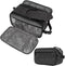 PAVILIA Large Toiletry Bag for Men Women, Travel Organizer Case for Grooming, PU Leather Water Resistant Cosmetic