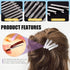 Swpeet 200Pcs 3inch Alligator Hair Clips Kit, Metal Duck Bill Hair Clips for Hair Styling DIY Accessories