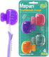 Mspan Electric Toothbrush Head Cover, Sonic Toothbrush Cap Travel Protector, Plastic Brush Pod Protection Clip Case