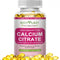 HZZYPLANT Calcium Supplements for Women Softgels, High Absorption Calcium Citrate Supplement Essential Mineral