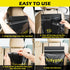 Tidyphil 150 2 PCS Disposable Car Trash Bags Hanging, Leak-proof, Odor Seal. Gallon Car Garbage Bags, Big Capacity.