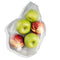 Aluf Plastics Pint Clear Poly Food Bags - 0.6 MIL, 4" x 2" x 8" - Pack of 1000 for Fruits, Vegetables, Cheese, Meat