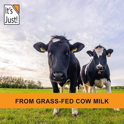It's Just! Whey Protein Concentrate, Ultra Premium Grass-Fed, Unflavored (1.25 Pound)