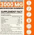 Qazwer (100% 40% Gummies Immune 60ct Turkey Tail Mushroom, Turkey Tail Fruiting Body, Beta Glucans) add Black Pepper