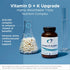 Designs for Health Vitamin D Supreme - Vitamin D 5000 IU with 2000mcg Vitamin K as MK4 for Bone Health, Heart Health & Immune Support - Vitamin D3 Enhanced with GG Supplement (30 Capsules)