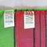 Korean Bath Exfoliating Washcloth - 8 Pcs Body Scrub Towel in Red and Green, Small Size GOLDSANGSA