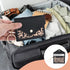 Mozeat Lens 1 Pack Packet 4.3 3 Inch Birth Control Pill Case Sleeve X PU Leather Wallet Pill Holder Privacy Protection