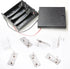 Skweawert 20 PCS AA/Double-Positive Negative-S Stainless Steel Metal Battery Spring Positive and Negative Conversion