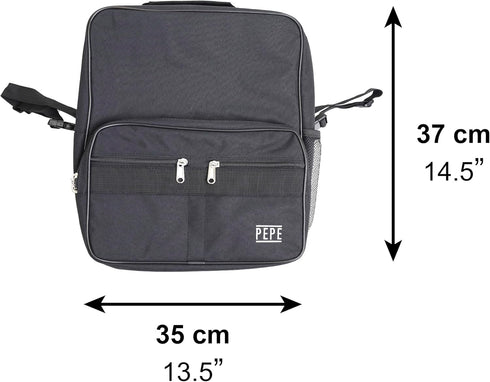 Backpack Pepe Mobilty Wheelchair Bags, Wheelchair with Cup Holder, Wheelchair Bags to Hang on Back, Electric Wheel