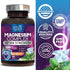 Magnesium Complex Supplement 500mg with Glycinate, Oxide, Malate, Citrate - High Absorption Capsules for Muscle, Heart,