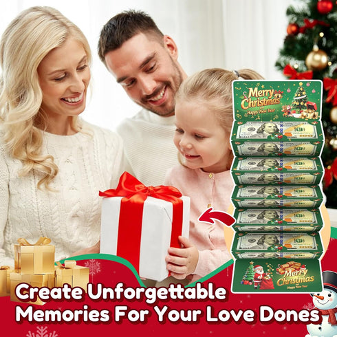 Yzryth 10 Christmas Money Holders For Cash, Christmas Cash Gift Envelopes Slots, Merry Gifts Card Ideas For Teen Women