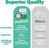 Protech Denture Cleaner 7g (3-Month Supply) - Denture Cleanser Foils for Retainers, Nightguards, Mouthguards, and