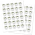 InvitationHouse Set 60 Hand Sanitizer Labels Thank You Wedding Favor Stickers - of (Thank You for Celebrating)