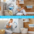 200 Pack Washing Machine Lint Traps, Stainless Steel Lint Catcher for Washer Hose Drain