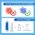 8Pcs Flower Stamp Toilet Gels, Toilet Stain Removal Cleaning Air Freshener, Toilet Scent Fresheners