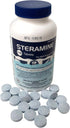 Steramine Quaternary Sanitizing Tablets - 150 Sanitizer Tablets per bottle, 3-Bottles