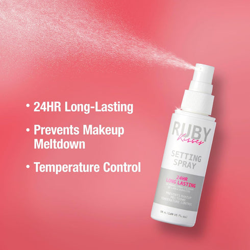 Ruby Kisses 24hr Long Lasting Setting Spray, 1.69 Fl Oz