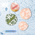 4 PCS Makeup Puff, Korean Teardrop Setting Powder Puff for Foundation, Concealer, Liquid Cream, Beginner-Friendly