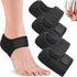 4 Pieces Heel Cushions Protectors - Plantar Fasciitis Heel Pads, Adjustable Breathable Support for Heel Pain Relief