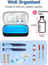 YOUSHARES Insulin Cooler Travel Case for Pen & Vials, Temperature Display Diabetic Medication Cooling Bag