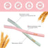 TADA Natural Beauty Biodegradable Dermaplaning Tool, 12pk Face Eyebrow Razors, Face Shaver & Exfoliating