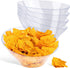 54oz Clear Plastic Serving Bowls, 4 Pack Large Disposable Candy Dishes for Chips, Snacks, Salad Bar, Party Supplies