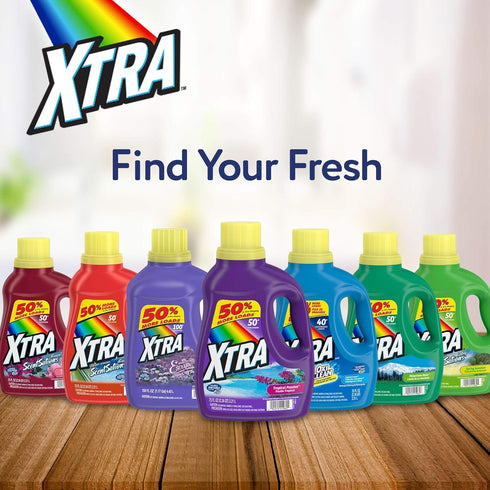 Xtra 75oz Liquid Laundry Detergent, Tropical Passion