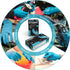 GLOVEWORKS Blue Disposable Nitrile Industrial Gloves, 5 Mil, XX-Large, Box of 100