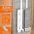YIMCABDG 4 61" Hands Free Microfiber Mop with Washable Pads, Stainless Steel Handle, Efficient Flat Mop for All Hard