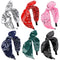 Jaciya 6 Pieces Bandana Bow Headbands for Women - Wide Black Headbands for Girls Hair Accessories