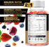 Calcium Magnesium Zinc Supplement Gummies for Kids, Toddlers & Adults - Enhanced Absorption with Vitamin D3 & K2 -