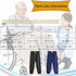 Yodilala TPU Waterproof and Leak-Proof Reusable Incontinence Pants, Leak-Proof and Washable Urinary Incontinence Pants