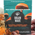 BRAIN WAVE Superfood Mushroom Gummies - Daily Multi Mushroom Supplement - Lions Mane, Reishi, Cordyceps, Turkey Tail,