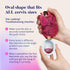 Menstrual Disc Reusable, Silicone Menstrual Disc, Comfortable Period Disc, Easy to Use & Extract, Simple to Clean
