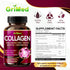 Organic Collagen 6,419 mg with Hyaluronic Acid, Biotin, Keratin, Resveratrol - Hair Skin, Nails Vitamins - Made in The