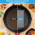 Cast Iron Scrubber, 12''x12'' 316L Stainless Steel Fine Mesh Scraper, Upgraded Chainmail Scrubber for Cast Iron Cookware