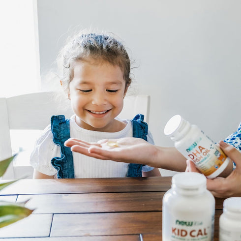NOW Foods DHA Kids 100 mg, Supports Brain Health, 60 Chewable Softgels